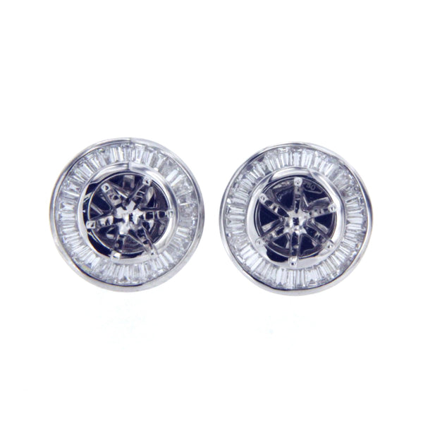 Round Mount Everyday Classic Earring 705ED31487