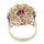 Floral Ruby Ring 7826RR27081