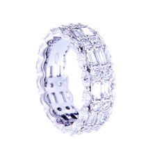 Eternity Baguette Round Full Band Ring 866AW39854