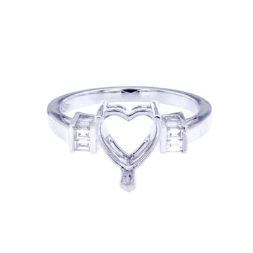 Heart Mount Fancy Ring 9802RD30961