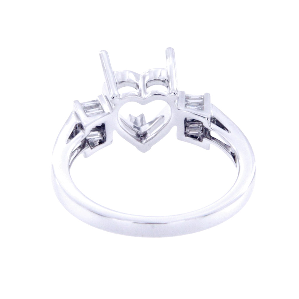 Heart Mount Fancy Ring 9802RD30961